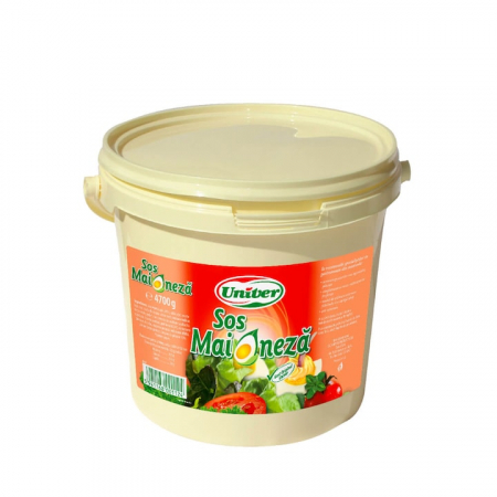 Condimente și sosuri - Sos Maioneza 60%, Univer Professional, 4.7 kg