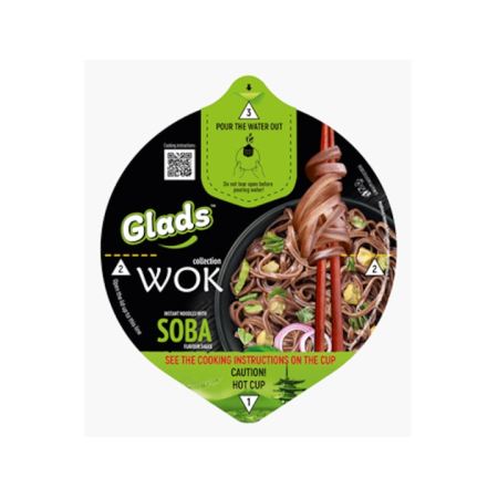 Bacanie - Taitei instant aroma pui si sos soba 95 g, glads