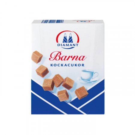 Produse de baza - Zahar Cubic Brun Diamant, 500 g