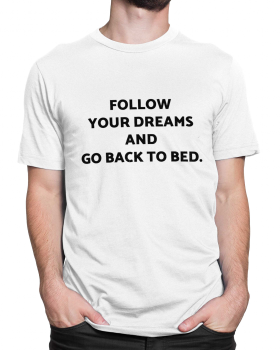 Tricou Barbat Back To Bed [2]
