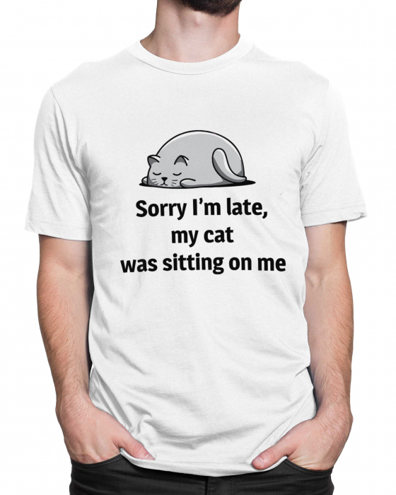 Tricou Barbat Cat Sitting [2]