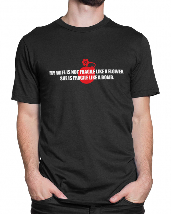 Tricou Barbat Fragile Like a Bomb [2]