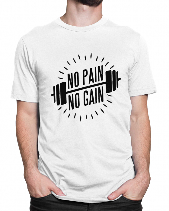 Tricou Barbat No Pain, No Gain [2]