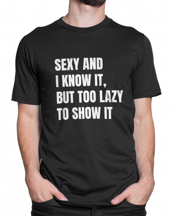 Tricou Barbat Sexy and I know It [2]