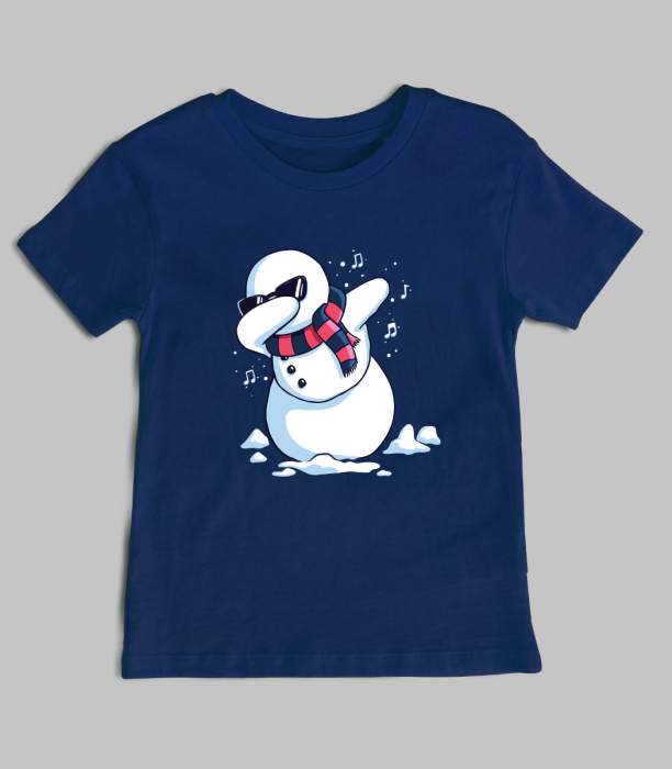 Tricou Copil Snowman Dab [2]