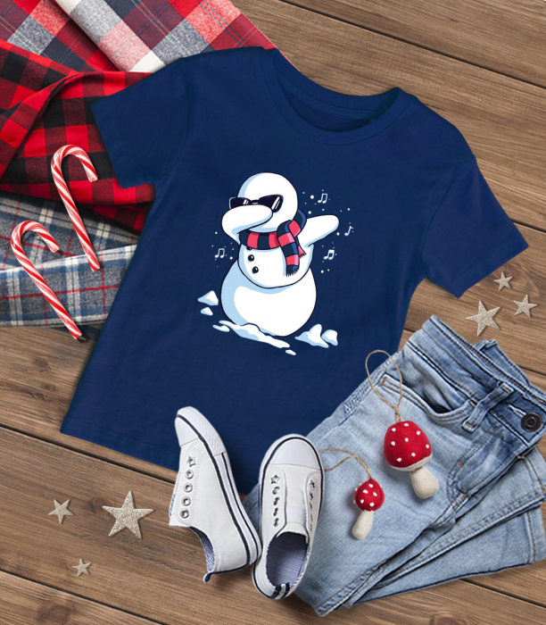 Tricou Copil Snowman Dab [1]