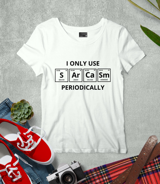 Tricou Femeie Sarcasm Periodically [1]