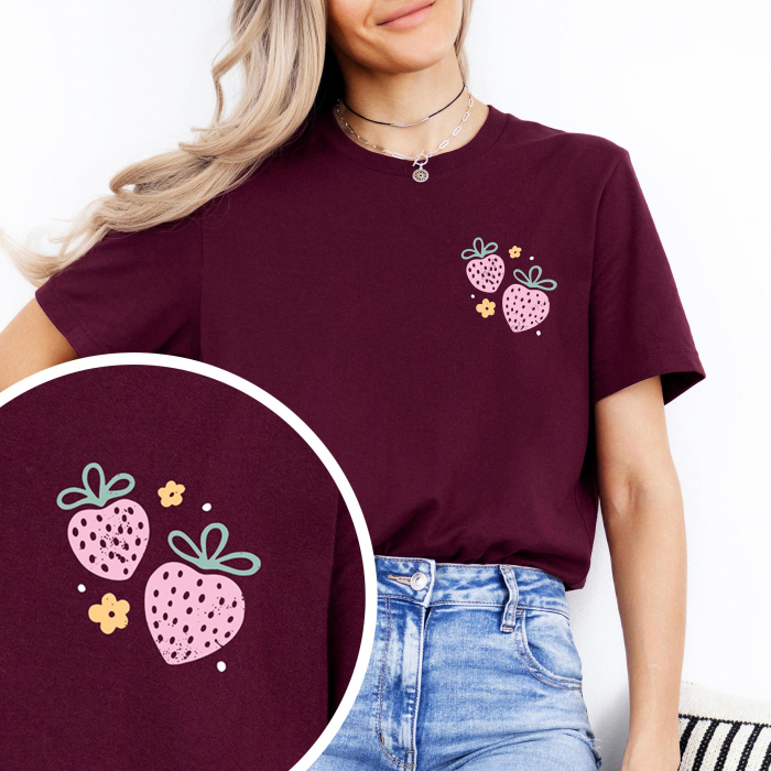 Tricou Femeie Strawberry Garden [2]