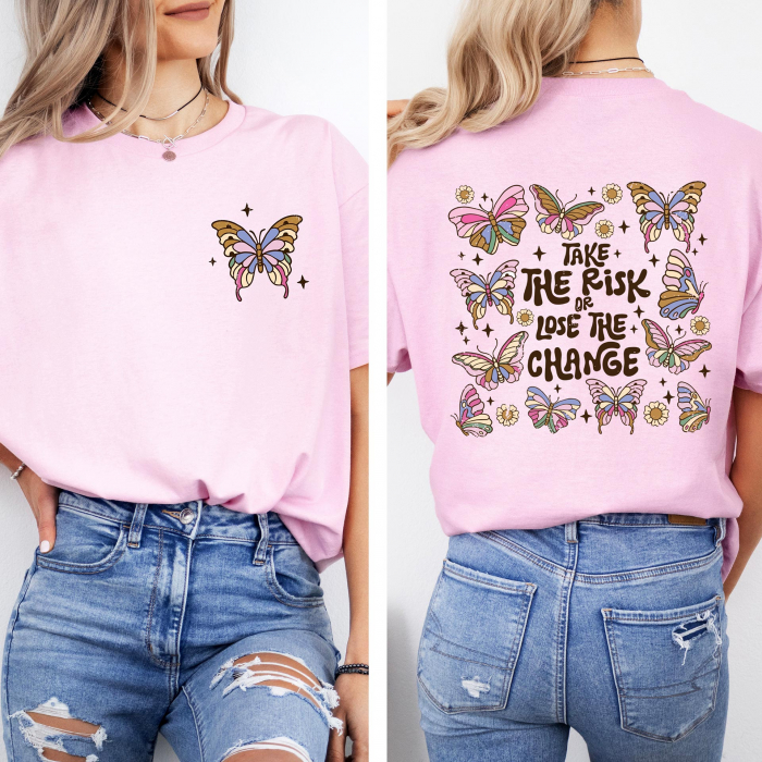 Tricou Femeie Butterfly Change [1]