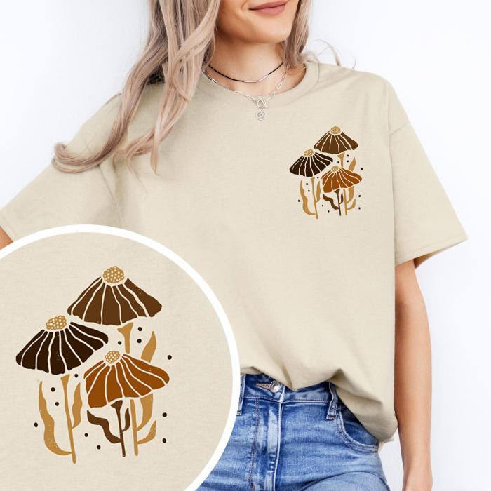 Tricou Femeie Among Flowers [2]