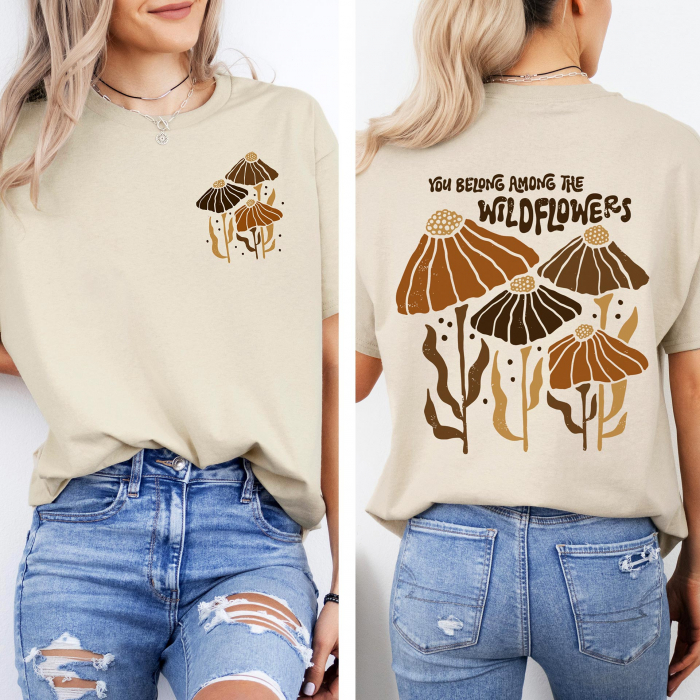 Tricou Femeie Among Flowers [1]
