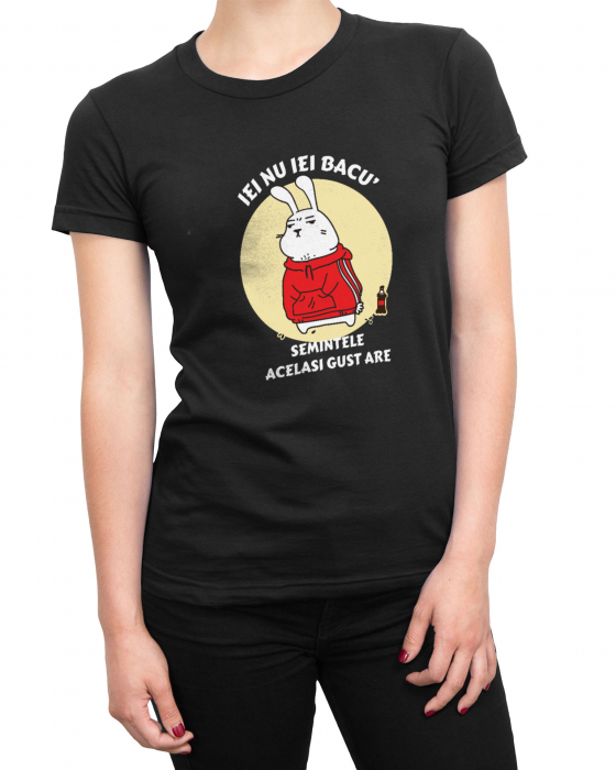 Tricou Femeie Negru Semintele [2]