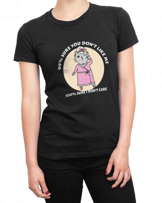 Tricou Femeie Negru Sure [2]