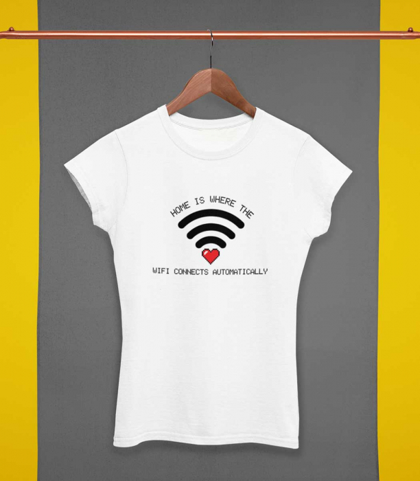 Tricou Femeie Home Wifi [1]
