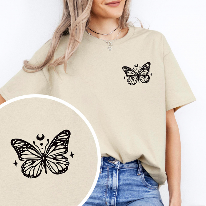 Tricou Femeie Vintage Butterfly [2]