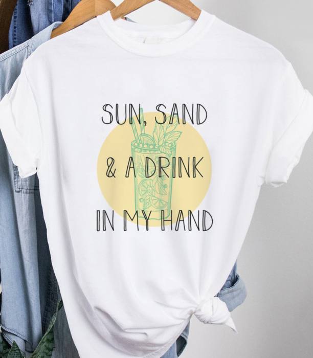 Tricou Femeie Sun and a Drink [1]