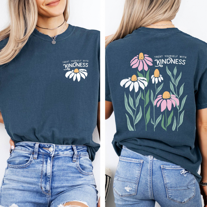 Tricou Femeie Kindness Flowers [1]