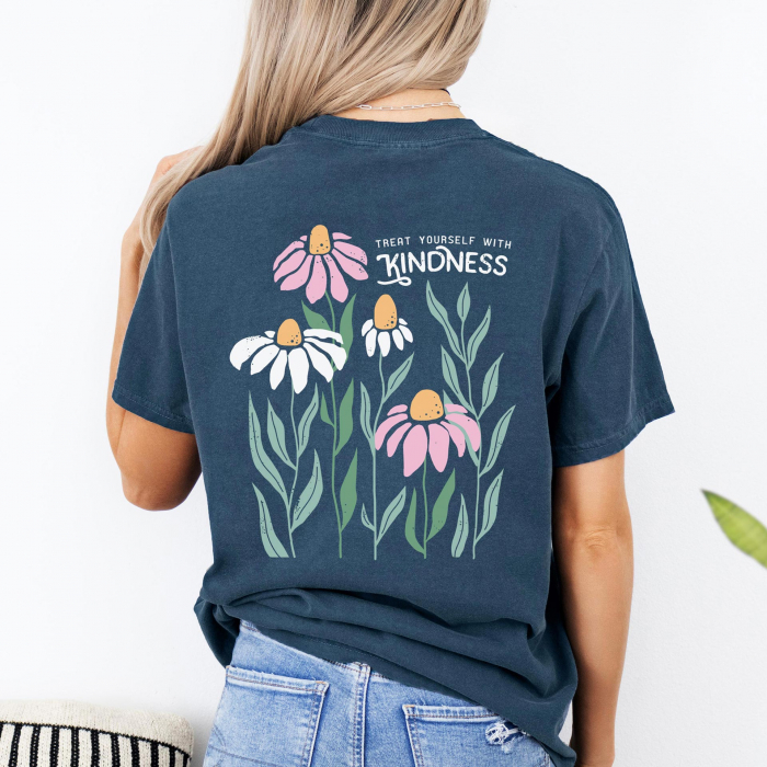 Tricou Femeie Kindness Flowers [3]