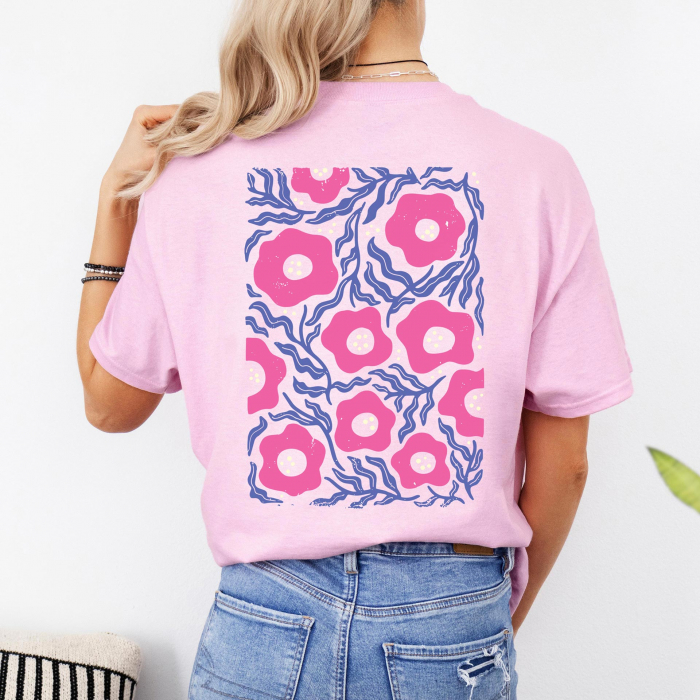 Tricou Femeie Pink Bloom [3]
