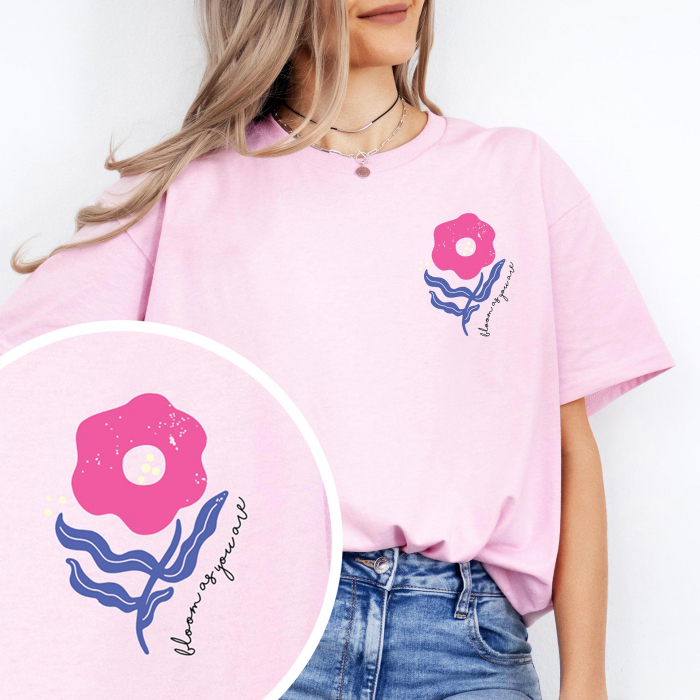 Tricou Femeie Pink Bloom [2]