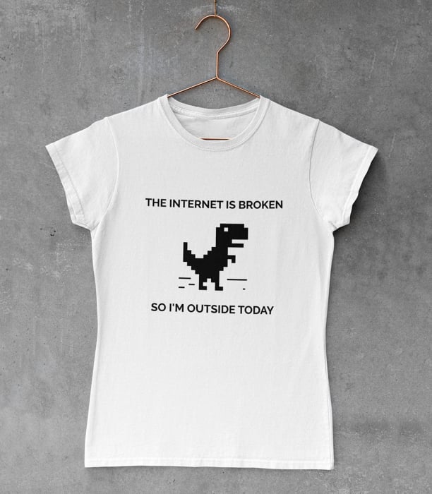 Tricou Femeie Internet Is Broken [1]