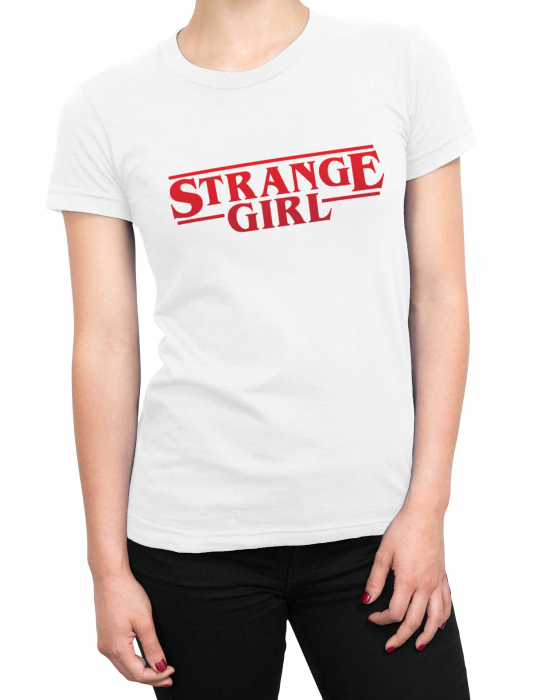 Tricou Promo Femeie Strange Girl [1]