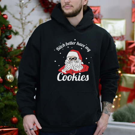 Barbati - Hanorac Santa Cookies