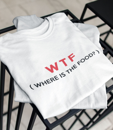 CU MESAJ - Tricou Barbat WTF
