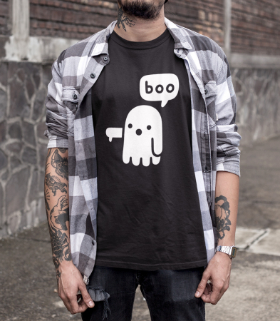 HALLOWEEN - Tricou Barbat Boo