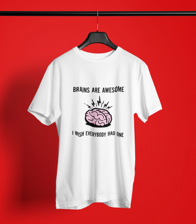 Tricou Barbat Brains Are Awesome [0]