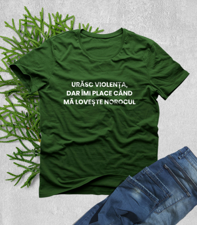 PE ROMANESTE - Tricou Barbat Urasc Violenta