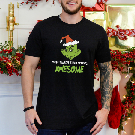 CRACIUN - Tricou Green Awesome