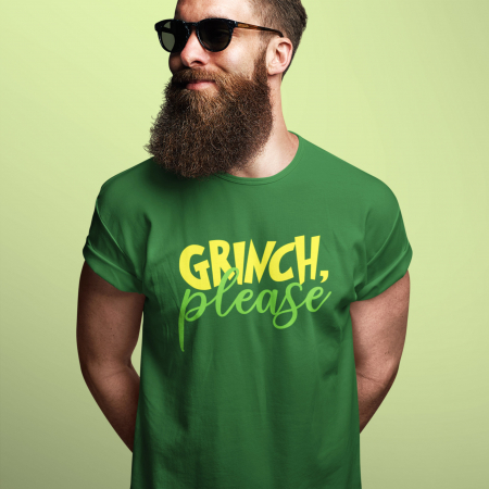 GRINCH - Tricou Barbat Green Please