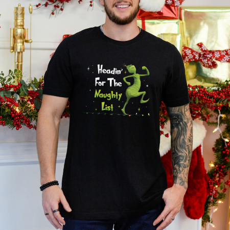 CRACIUN - Tricou Green List