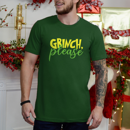 CRACIUN - Tricou Green Please