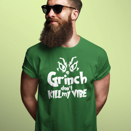GRINCH - Tricou Barbat Green Vibe