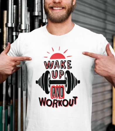 Tricou Barbat Wake Up Workout [0]