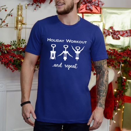 CRACIUN - Tricou Holiday Workout