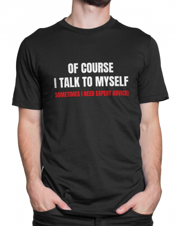 Tricou Barbat I Talk To Myself [1]