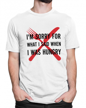 Tricou Barbat I Was Hungry [1]