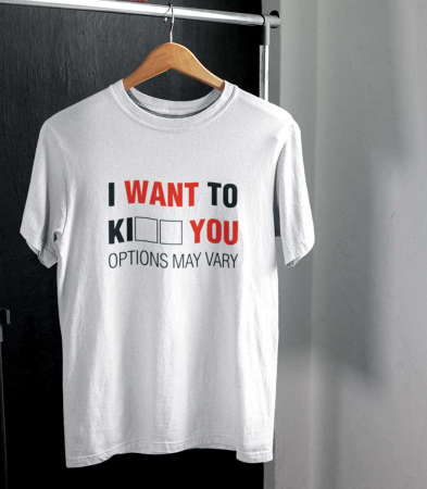 CU IMPRIMEU - Tricou Barbat I Want To