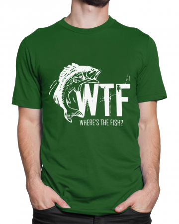 PESCARI - Tricou Barbat Where Is The Fish