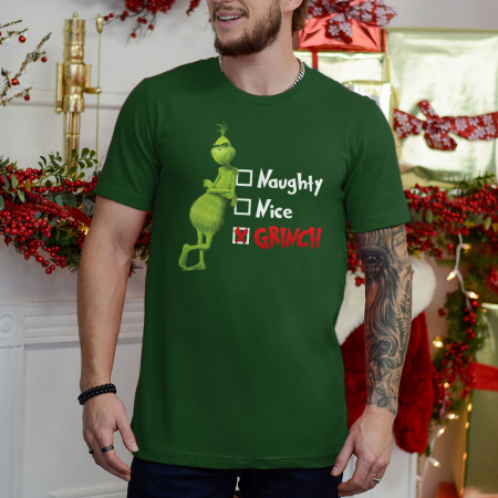 CRACIUN - Tricou Naughty Nice