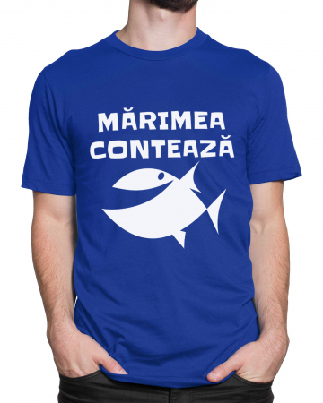 PESCARI - Tricou Barbat Marimea Conteaza