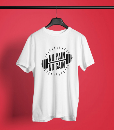 GYM - Tricou Barbat No Pain, No Gain