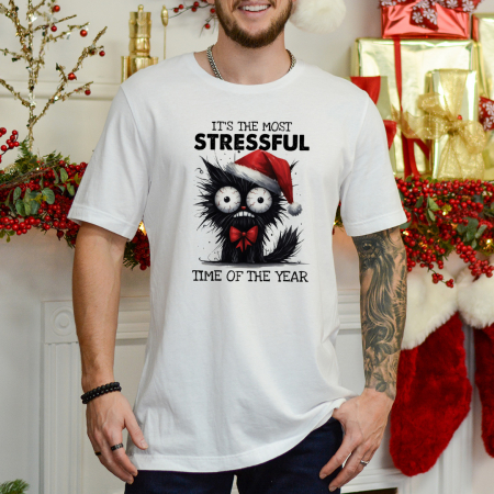 CRACIUN - Tricou Barbat Stressful Time