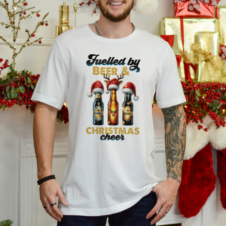 CRACIUN - Tricou Barbat Christmas Fuel