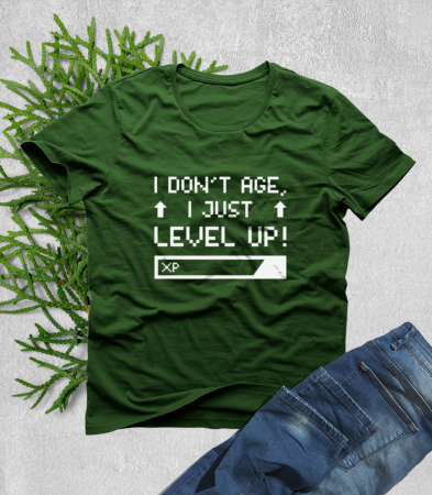 GEEK - Tricou Barbat Level Up