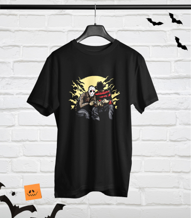 HALLOWEEN - Tricou Barbat Jason Vs. Freddy