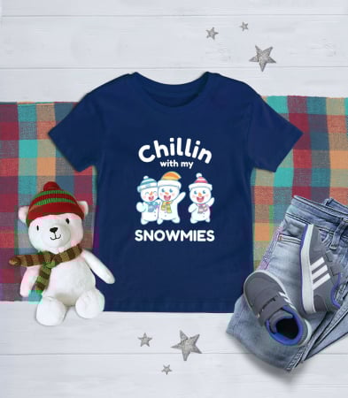 CRACIUN - Tricou Copil Snowmies
